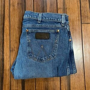 Men’s Wrangler Rooted Texas Collection Boot Cut Jeans